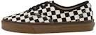 Vans Authentic 'Checkerboard - Hitam Gum' VN0004MKIBB