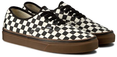 Vans Authentic 黑色棋盘格胶底鞋 VN0004MKIBB Order Vans Authentic 黑色棋盘格胶底鞋 VN0004MKIBB