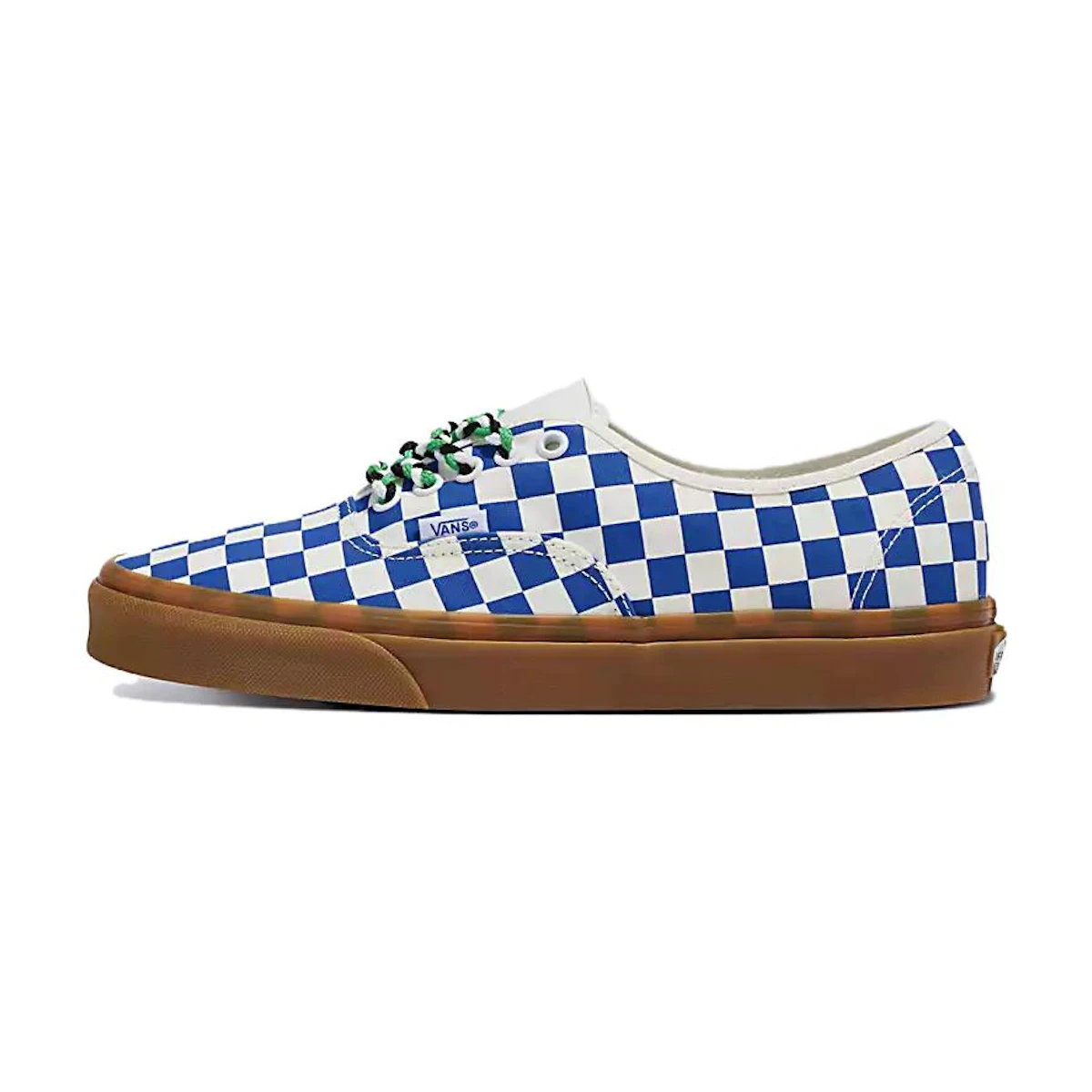 Vans Authentic チェッカー (青ガム編み紐) VN0009PVY6Zを購入 - Main Image