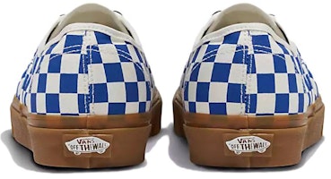 Vans Authentic 蓝白格纹-蓝色橡胶编织鞋带 VN0009PVY6Z Shop Vans Authentic 蓝白格纹-蓝色橡胶编织鞋带 VN0009PVY6Z