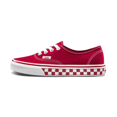 Vans Authentic 'Checkerboard - Racing Red'