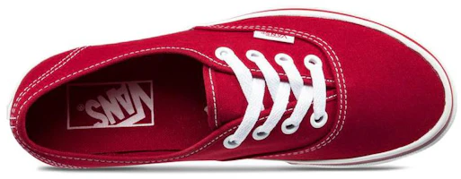 Lookbook Vans Authentic「棋盤 - 賽車紅」VN0A38EMT1E