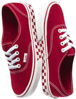Shop Vans Authentic「棋盤 - 賽車紅」VN0A38EMT1E