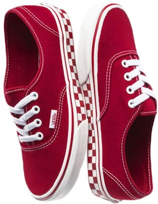 Vans Authentic 'Tablero de Ajedrez - Rojo Racing' VN0A38EMT1E Shop Vans Authentic 'Tablero de Ajedrez - Rojo Racing' VN0A38EMT1E