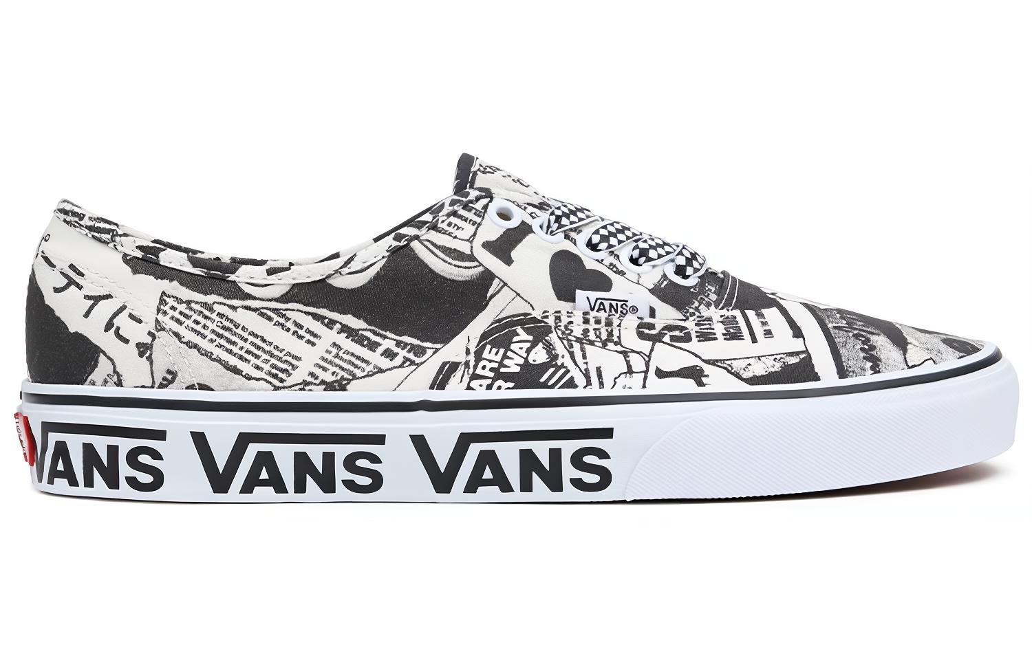 Order Vans Authentic 'Collage - Black' VN0A5KRDBZW