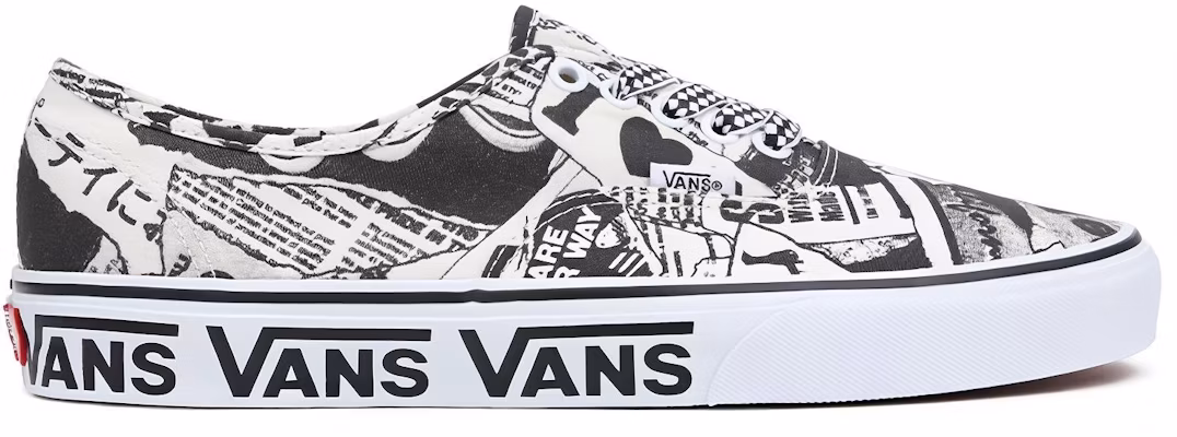 Vans Authentic 'Collage - Black' VN0A5KRDBZW Order Vans Authentic 'Collage - Black' VN0A5KRDBZW
