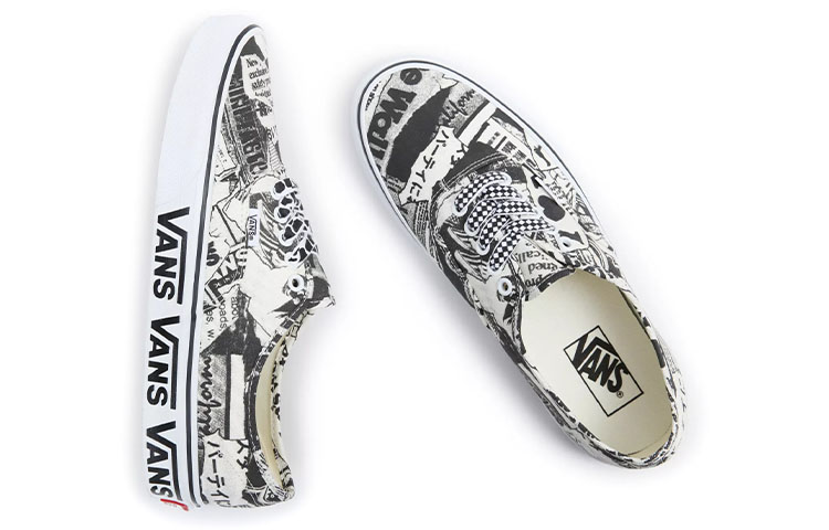 Shop Vans Authentic 'Collage - Black' VN0A5KRDBZW