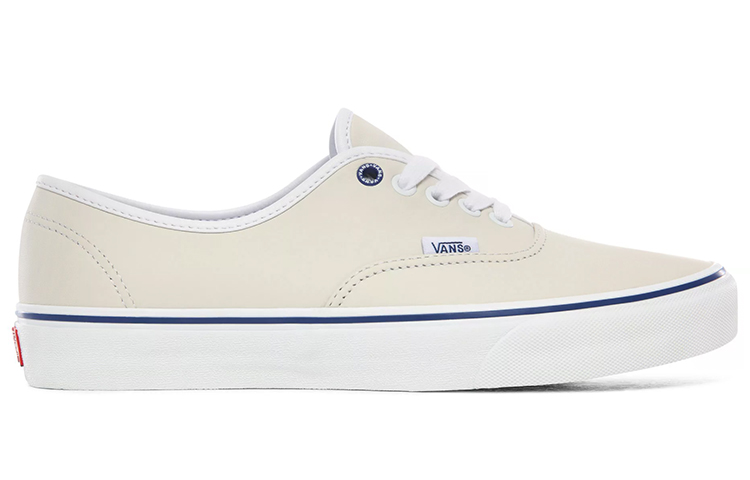 Vans Butter Leather Authentic Beige/White 圖 2