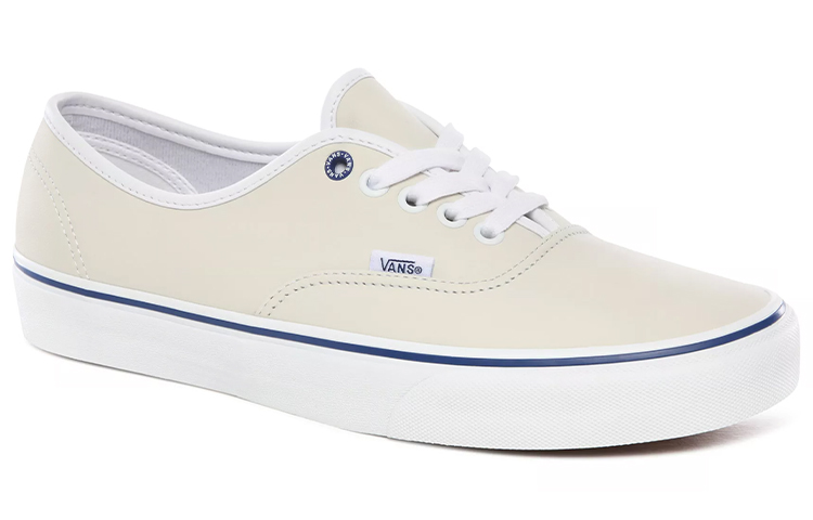 Vans Butter Leather Authentic Beige/White 圖 3