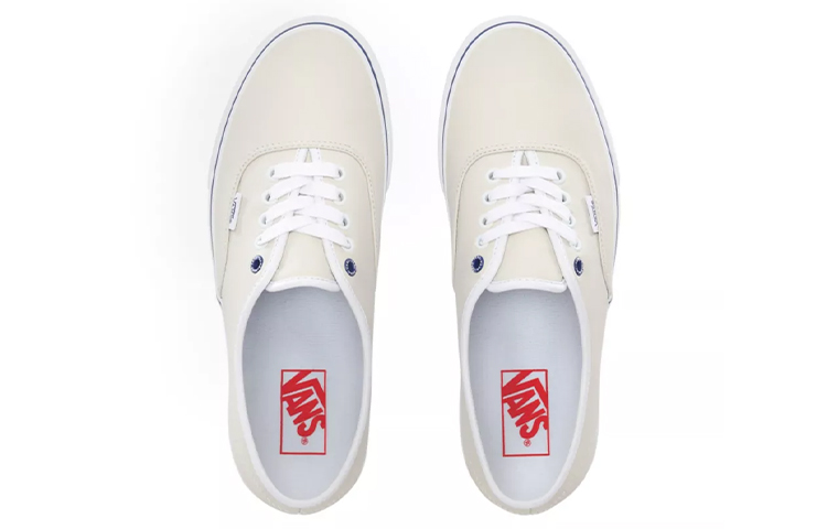 Vans Butter Leather Authentic Beige/White 圖 4