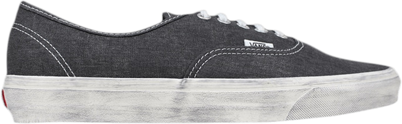 Vans Authentic ダメージブラック (Vans Authentic Damage Black) VN-018BH1V Buy Vans Authentic ダメージブラック (Vans Authentic Damage Black) VN-018BH1V