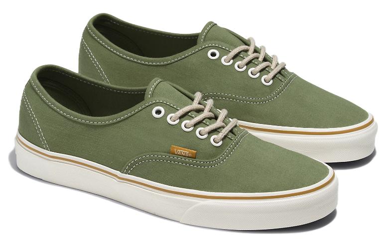 Lookbook Vans Authentic 'Cuadros Bordados - Verde Loden' VN0009PVZBF