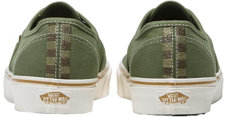 Vans Authentic 'Cuadros Bordados - Verde Loden' VN0009PVZBF Shop Vans Authentic 'Cuadros Bordados - Verde Loden' VN0009PVZBF