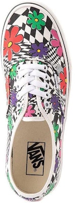 Vans Authentic 'Floral Checkerboard' - Corak Bunga Kotak-Kotak VN0A348A40G Shop Vans Authentic 'Floral Checkerboard' - Corak Bunga Kotak-Kotak VN0A348A40G