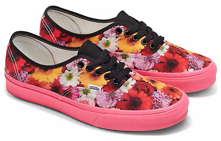 Lookbook Vans Authentic 圓頭舒適 保暖耐磨 低筒 滑板鞋 男女款 粉色