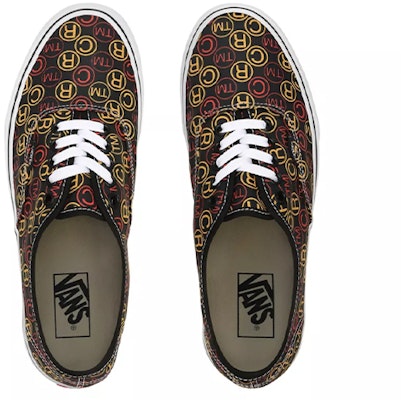 Vans Greed Authentic 'Black Red Yellow' VN0A2Z5I18D Shop Vans Greed Authentic 'Black Red Yellow' VN0A2Z5I18D