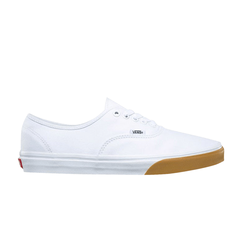 Buy Vans Authentic 'Gum Bumper - White' VN0A38EMQ8R