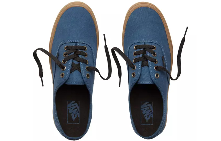 Shop Vans Authentic 'Suela de Goma - Denim Oscuro' VN0A38EMU4C