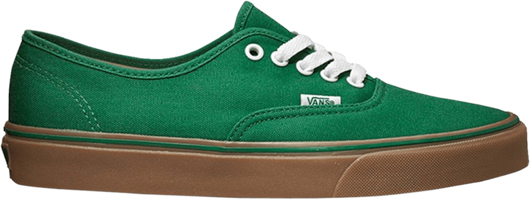 Vans オーセンティック (緑/ガムソール) VN00018BGIE Buy Vans オーセンティック (緑/ガムソール) VN00018BGIE