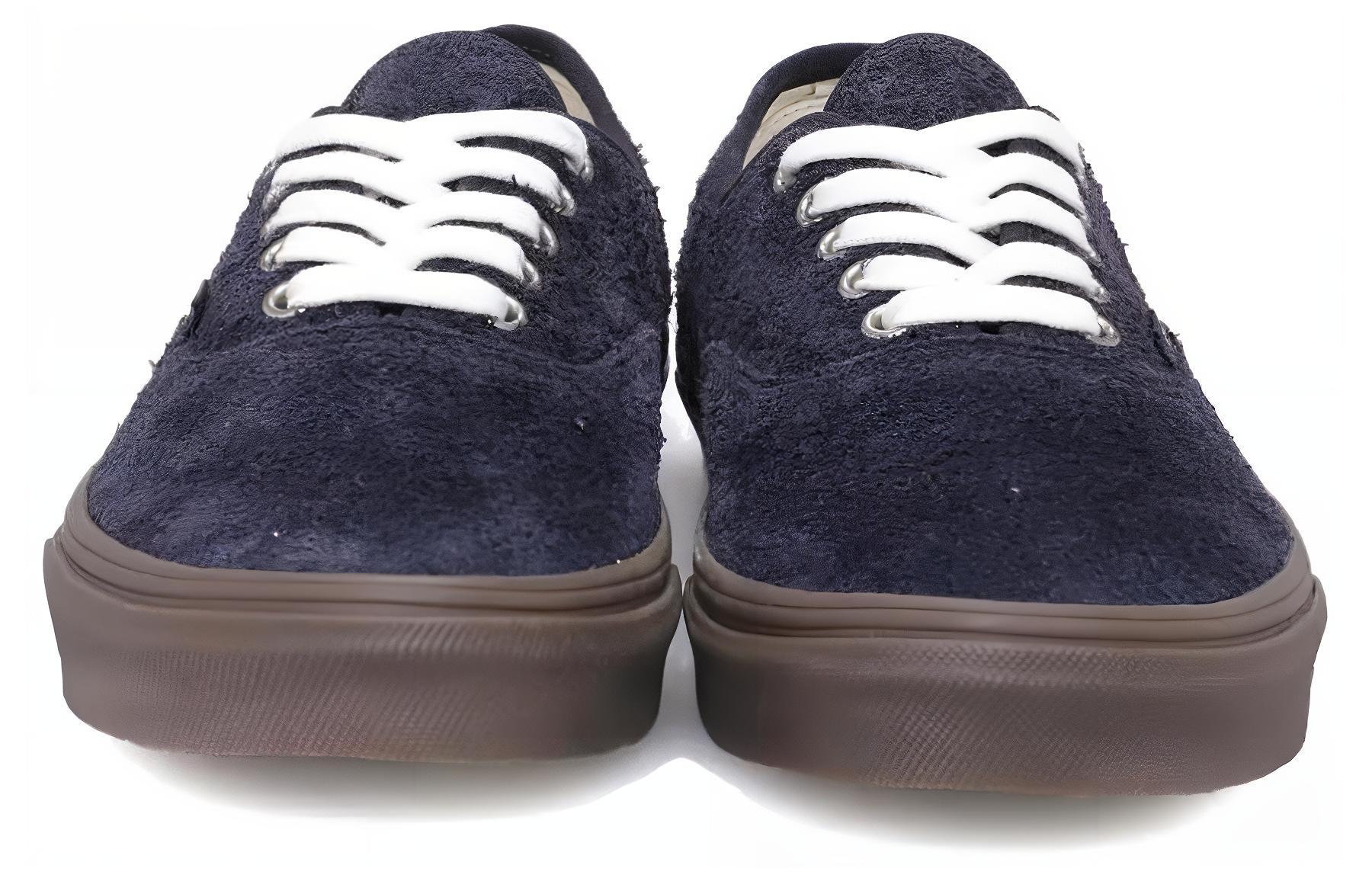 Shop Vans Authentic 'Hairy Suede - Navy Gelap' VN0A5JMPDNV