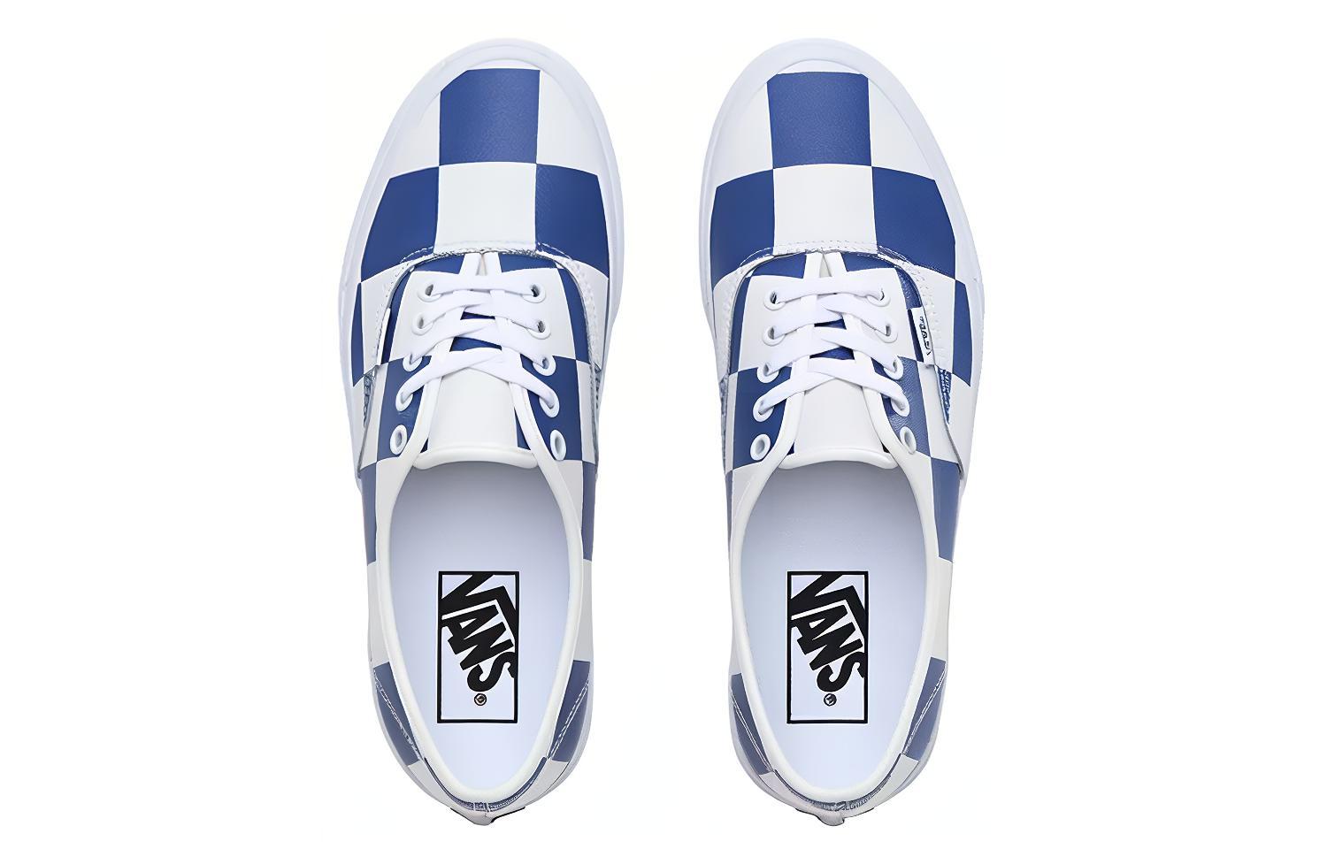 Shop Vans Authentic '皮革棋盘格' VN0A2Z5IT67