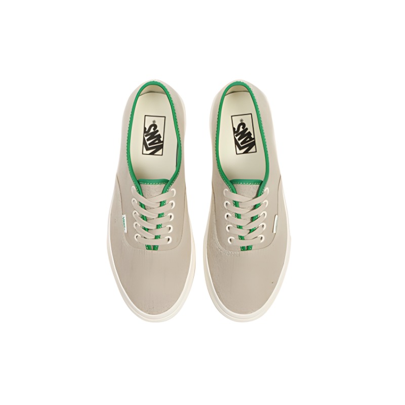 Lookbook Vans Authentic 復古百搭休閒板鞋 男女同款 淺灰色