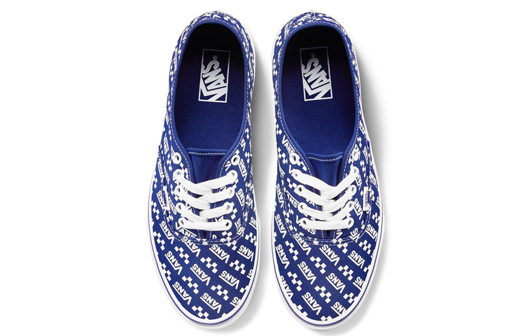 Lookbook Vans Authentic "标志反复 - 真蓝" VN0A2Z5IWH8