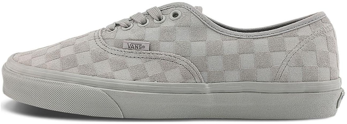 Vans Authentic 'Mono Checkerboard - Grey' VN000CRQGRY Buy Vans Authentic 'Mono Checkerboard - Grey' VN000CRQGRY