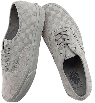 Vans Authentic 'Mono Checkerboard - Grey' VN000CRQGRY Lookbook Vans Authentic 'Mono Checkerboard - Grey' VN000CRQGRY