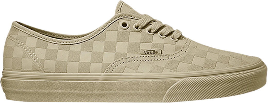 Vans Authentic Mono Checkerboard Tan VN0009PVTAN VN0009PVTAN