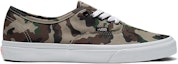Order Vans Authentic 'Olive Camo' – Kasut Corak Loreng Zaitun VN0A5JMPY33