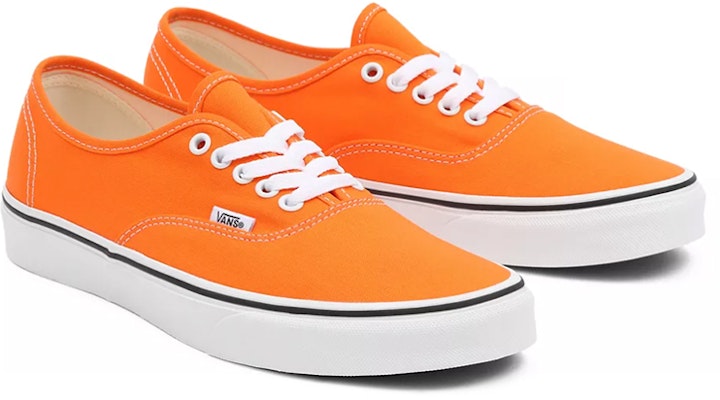 Vans Authentic 休闲时尚滑板鞋 男女同款 橙色 VN0A5KRDAVM Lookbook Vans Authentic 休闲时尚滑板鞋 男女同款 橙色 VN0A5KRDAVM