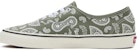 Vans Authentic 'Primavera Paisley - Olive' Hijau Zaitun VN000BW5OLV