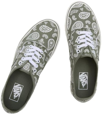 Vans Authentic 'Primavera Paisley - Olive' VN000BW5OLV Order Vans Authentic 'Primavera Paisley - Olive' VN000BW5OLV