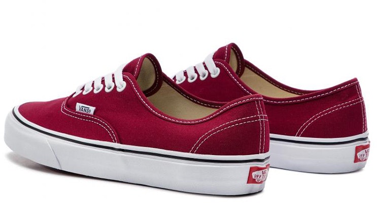 Vans Authentic 'Merah Rumba' VN0A38EMVG4 Shop Vans Authentic 'Merah Rumba' VN0A38EMVG4