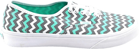 Vans Authentic 'Teal Zig Zag' VN-0XG6GE0 Vans Authentic 'Teal Zig Zag' VN-0XG6GE0