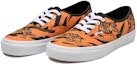 Lookbook Vans Unisex Authentic Low-Top Sneakers Hitam/Oren VN0A5KRDORA