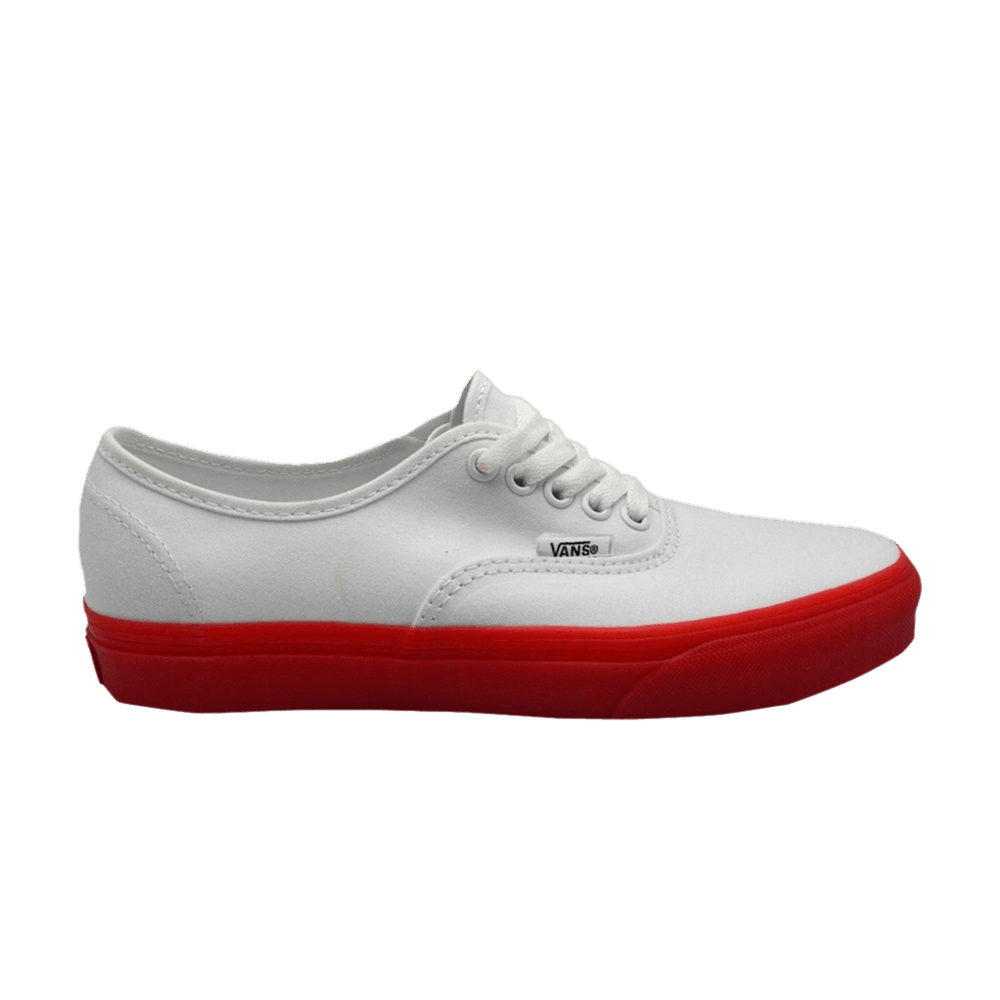 Buy Vans Authentic 'Translucent Rubber - White Orange' VN0A38EMQ9O