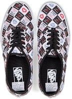 Vans Authentic 桃心棋盤格 情人節限定 低幫 板鞋 男女同款 黑白 Shop Vans Authentic 桃心棋盤格 情人節限定 低幫 板鞋 男女同款 黑白