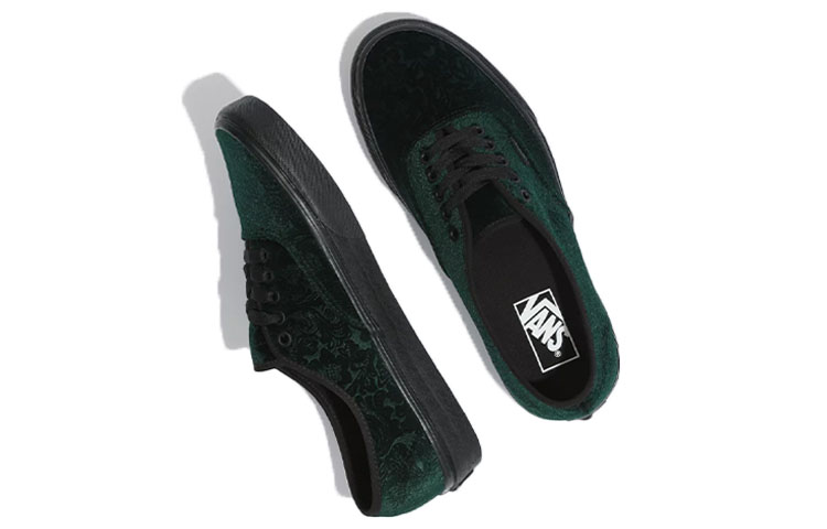 Order Vans Authentic '天鹅绒-丛林绿黑' VN0A5KRD8E8