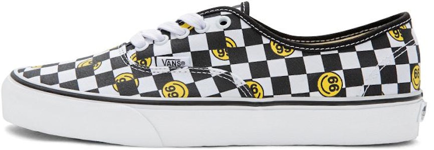 Vans Wallpaper Authentic 棋盤格 笑臉印花 耐磨透氣 低筒 帆布鞋 男女同款 黑白 Buy Vans Wallpaper Authentic 棋盤格 笑臉印花 耐磨透氣 低筒 帆布鞋 男女同款 黑白