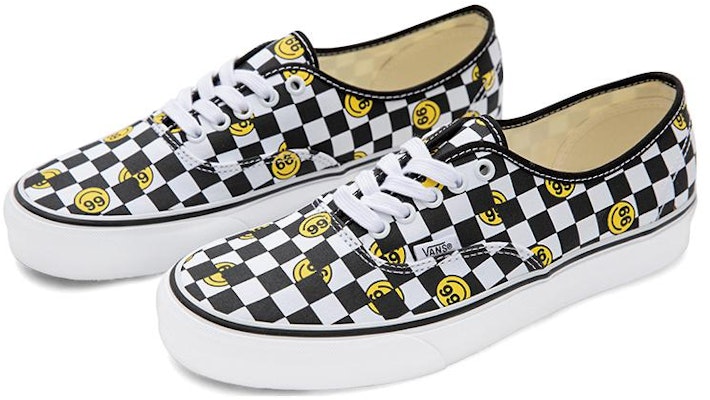 Vans Wallpaper Authentic Smiley 'Black White' VN000EE3BP9 Lookbook Vans Wallpaper Authentic Smiley 'Black White' VN000EE3BP9
