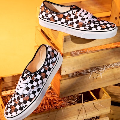 Vans Wallpaper Authentic 'Black White' VN0A5KS9BP6 Details for Vans Wallpaper Authentic 'Black White' VN0A5KS9BP6