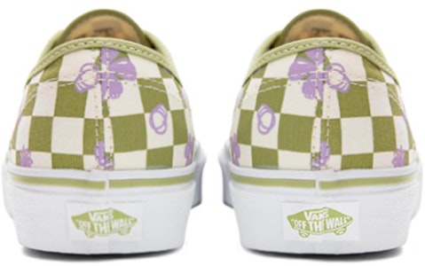 Vans Wallpaper Authentic Kotak-Kotak Bunga 'Hijau Putih' VN0A5KS9CCF Shop Vans Wallpaper Authentic Kotak-Kotak Bunga 'Hijau Putih' VN0A5KS9CCF