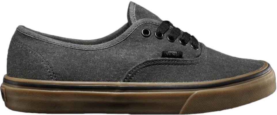 Vans Authentic 'Lona Lavada Negro Gum' VN0004MKAKJ Buy Vans Authentic 'Lona Lavada Negro Gum' VN0004MKAKJ