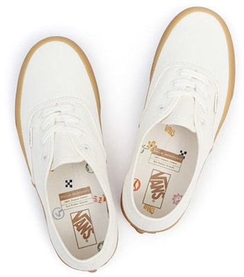 Vans Authentic 休閒 低筒 板鞋 男女同款 白 Shop Vans Authentic 休閒 低筒 板鞋 男女同款 白