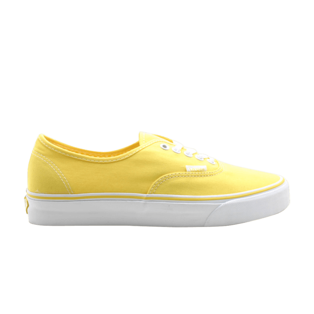 Buy Vans Authentic '黄色' 低帮板鞋 VN0E33BD
