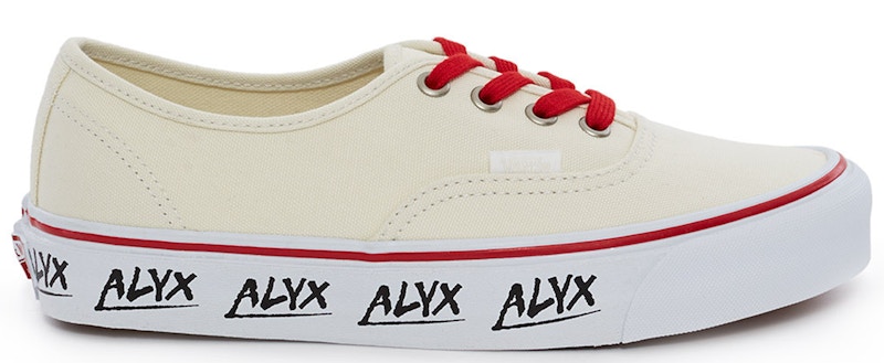 Buy 반스 어센틱 알릭스 화이트 (Vans Authentic ALYX White) VN000UDDO0U