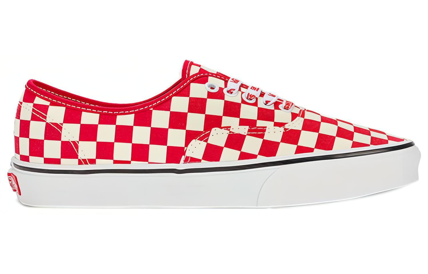 Order Vans Authentic Kotak Balap 'Merah' VN0009PVIZQ