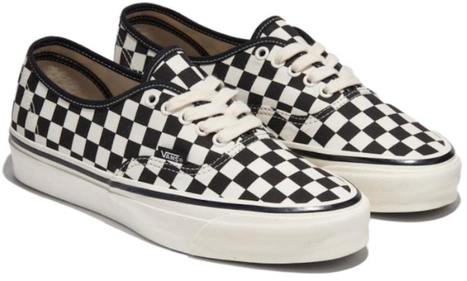 Vans Authentic Checkerboard 'Black White' VN000CT7KIG1 Lookbook Vans Authentic Checkerboard 'Black White' VN000CT7KIG1